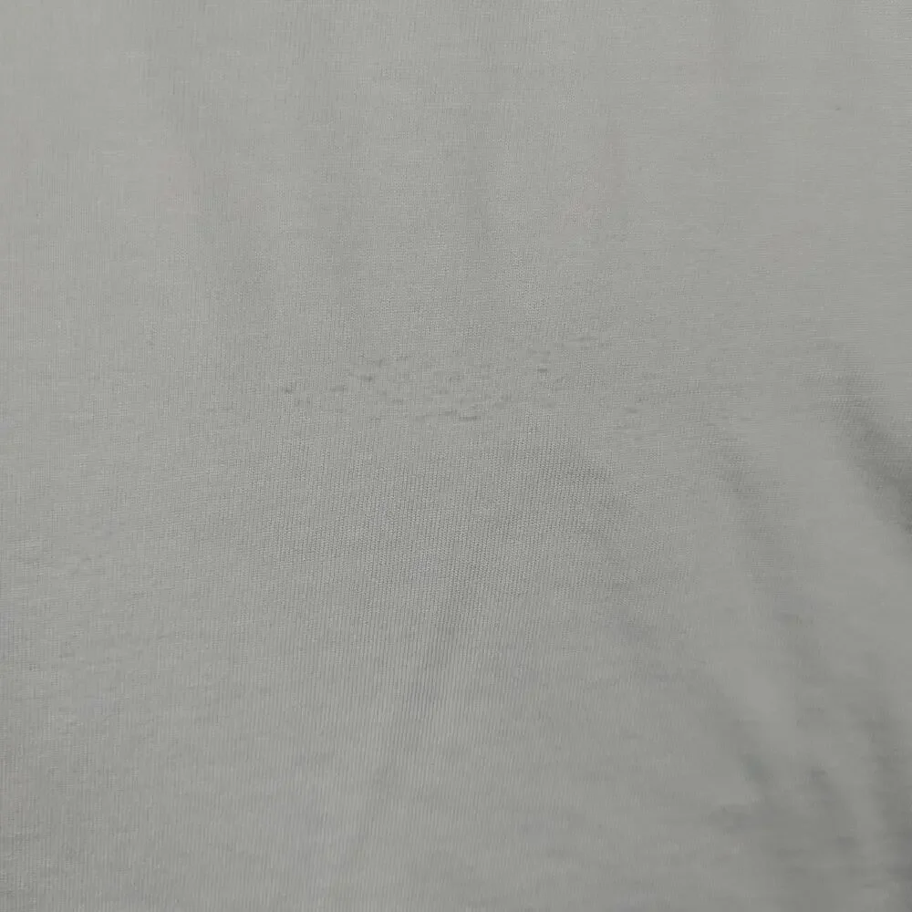 Travis Mathew Polo Shirt Mens Large White Lightweight Stretch Golf barefoot Open